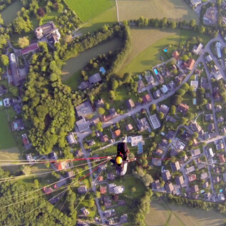 Tandem flight over Salzburg  | © Tourismus Salzburg GmbH 