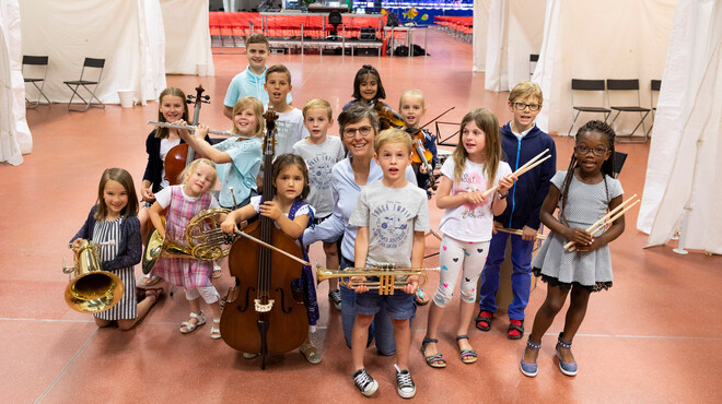 Children's festival with Elisabeth Fuchs in Salzburg | © Erika Mayer
