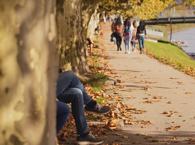 Change of perspective along the Salzach | © Eva trifft. Fotografie