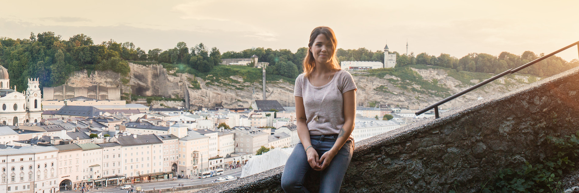 Blick vom Kapuzinerberg auf die Altstadt  | © Tourismus Salzburg GmbH 