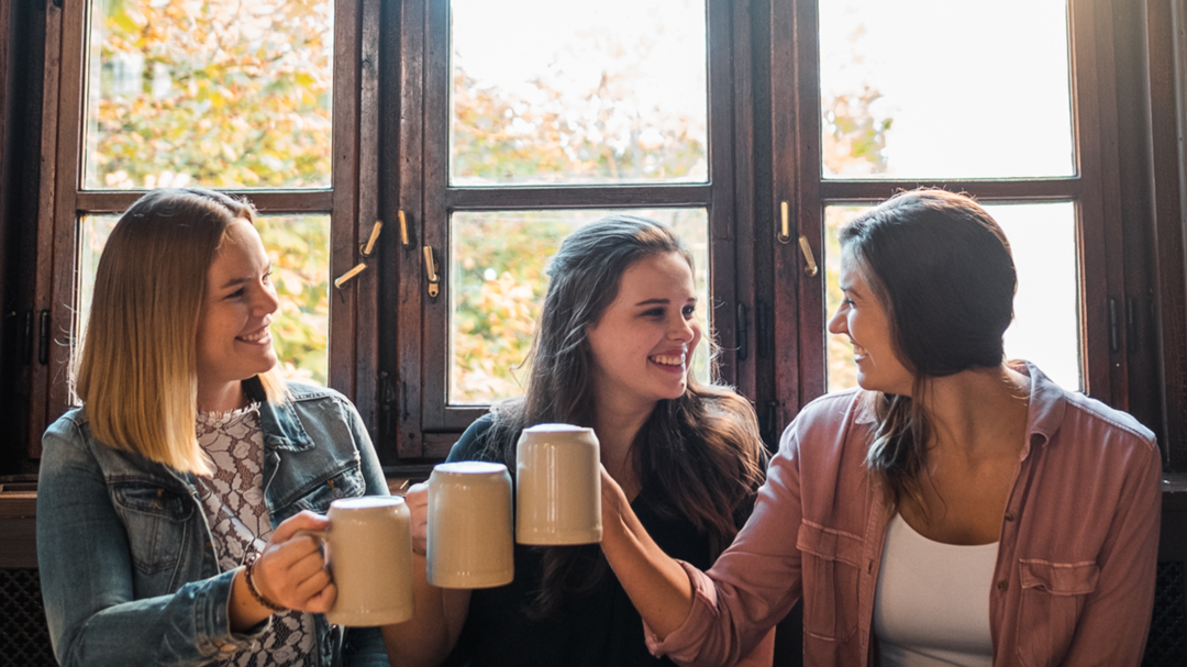 Beer drinking in the Augustiner Bräu in Salzburg | © Tourismus Salzburg