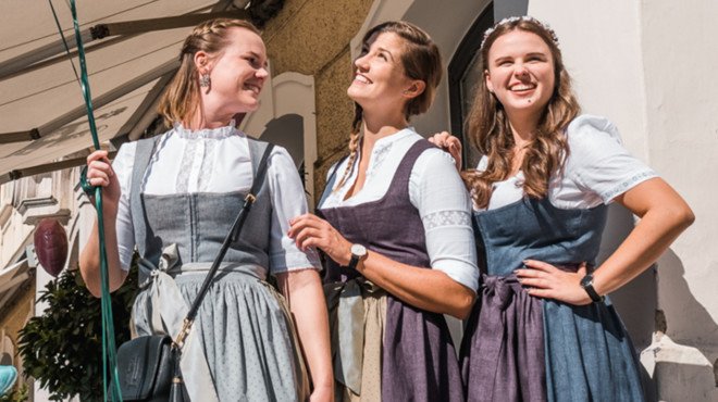 Dirndl shopping in Salzburg | © Tourismus Salzburg