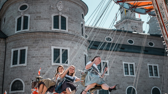 The "Kettenprater" at Rupertikirtag in Salzburg | © Tourismus Salzburg