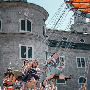 The "Kettenprater" at Rupertikirtag in Salzburg | © Tourismus Salzburg