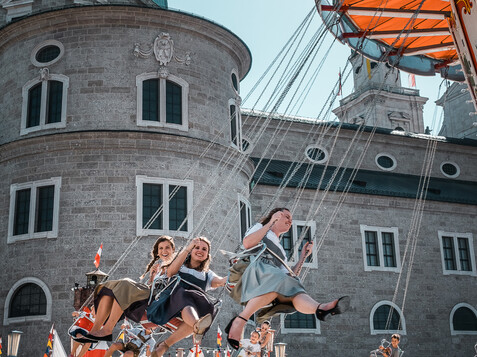The "Kettenprater" at Rupertikirtag in Salzburg | © Tourismus Salzburg