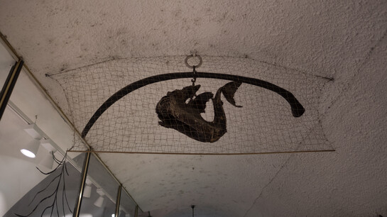 A Shark and a whale rip at the Schatz through-house in Salzburg  | © knaro.at 