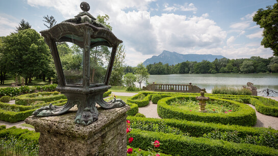 Garden in the Leopoldskron Castle in Salzburg | © Hotel Schloss Leopoldskron