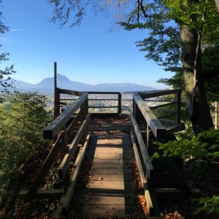 Kanzel in the Aigner Park in Salzburg | © Tourismus Salzburg GmbH / K. Brugger