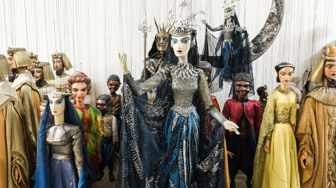 Figures from the Magic Flute in the Salzburg Marionette Theatre  | © Tourismus Salzburg GmbH / B. Brunauer