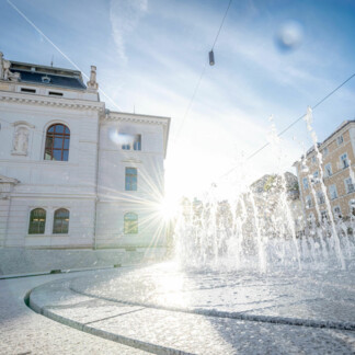 Fountain at Kajetanerplatz | © Alexander Killer / Stadt Salzburg