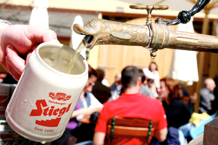 Bier der Stieglbrauerei Salzburg  | © Wildbild 