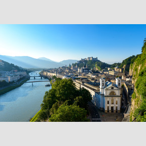 View down the old city of Salzburg | © Tourismus Salzburg, Foto: Breitegger Günter