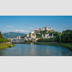 View at the Old Town of Salzburg and Salzach | © Tourismus Salzburg, Foto: Breitegger Günter