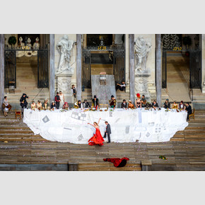 Salzburg Festival Jedermann at Domplatz in Salzburg | © Tourismus Salzburg