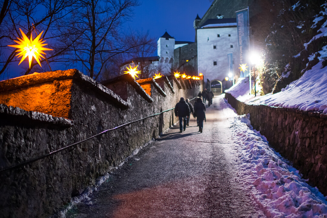 Festung Hohensalzburg im Advent | © Tourismus Salzburg, Foto: Breitegger Günter