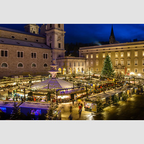 Salzburger Christkindlmarkt in the city center around the cathedral | © Tourismus Salzburg / G.Breitegger