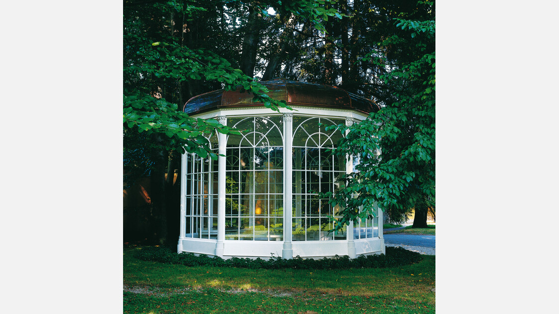 Sound of Music Gazebo "16 going on 17" in Hellbrunn Salzburg | © Tourismus Salzburg
