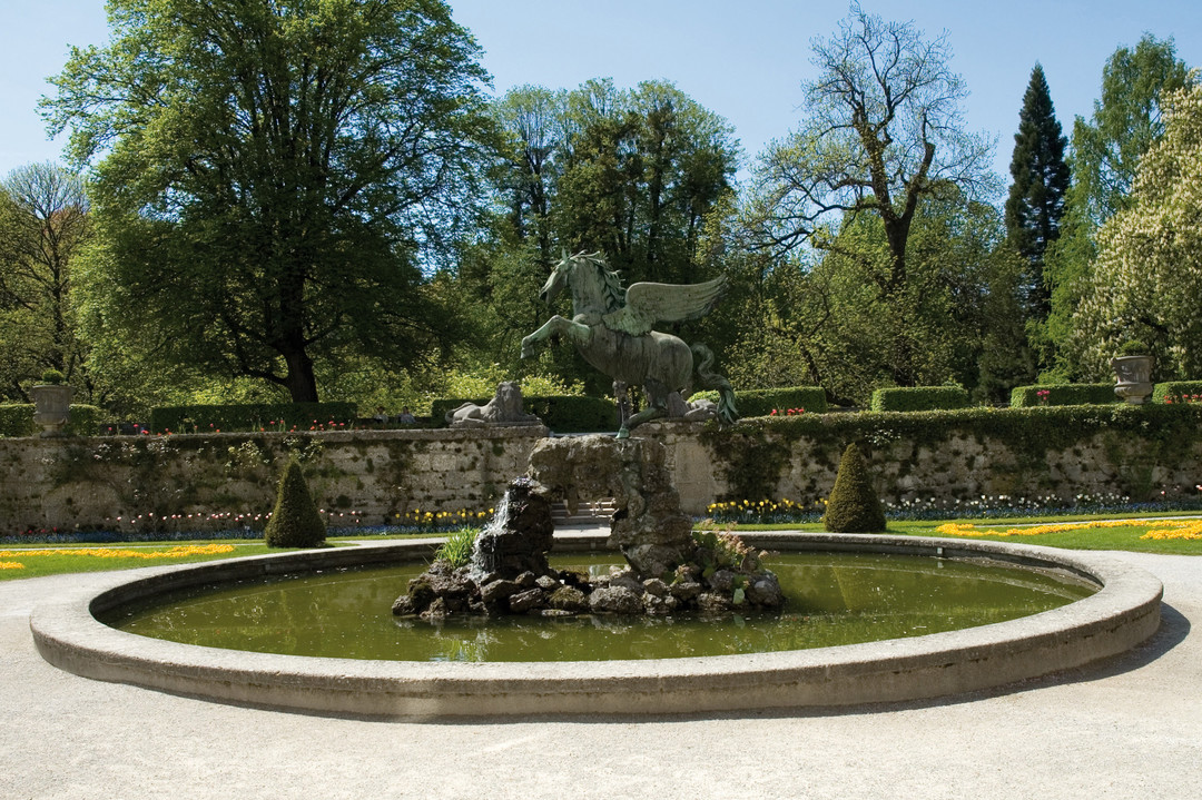 Pegasusbrunnen im Mirabellgarten in Salzburg | © Tourismus Salzburg