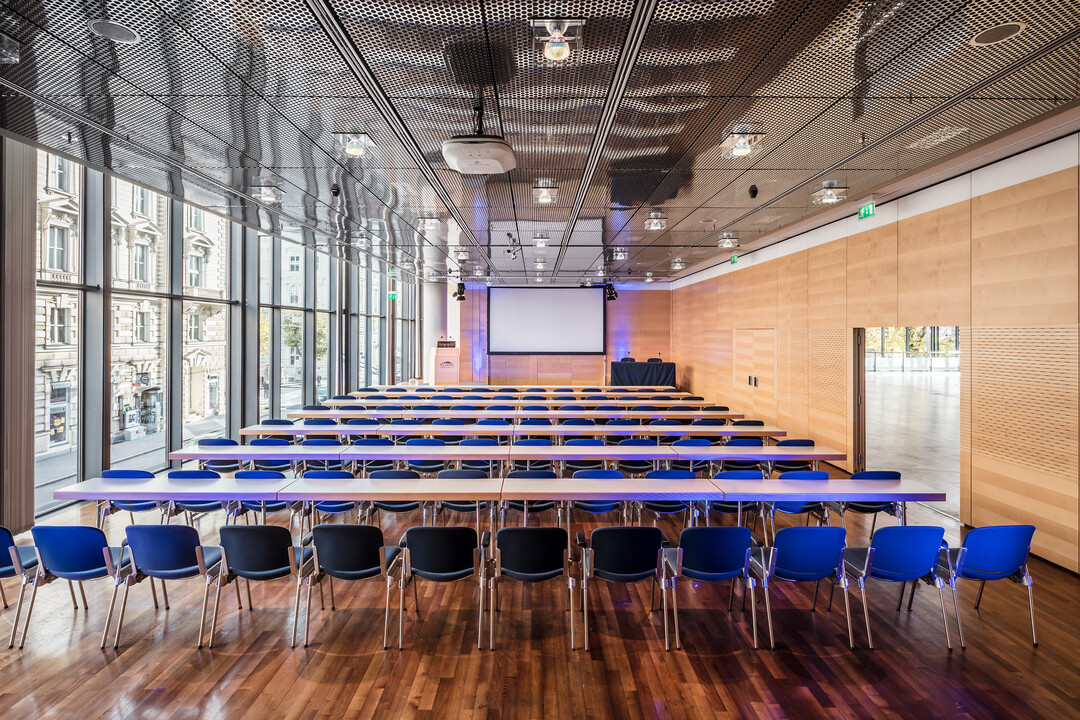 Wolf Dietrich Saal classroom style | © Tourismus Salzburg GmbH