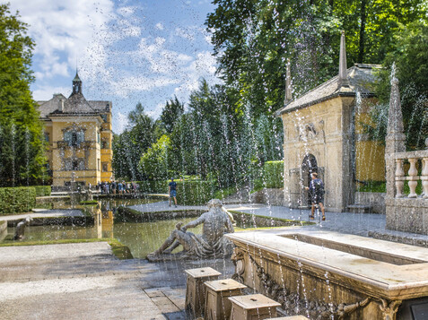 Prince's Table at the Hellbrunn Trick Fountains | © Schlossverwaltung Hellbrunn/Foto Auer