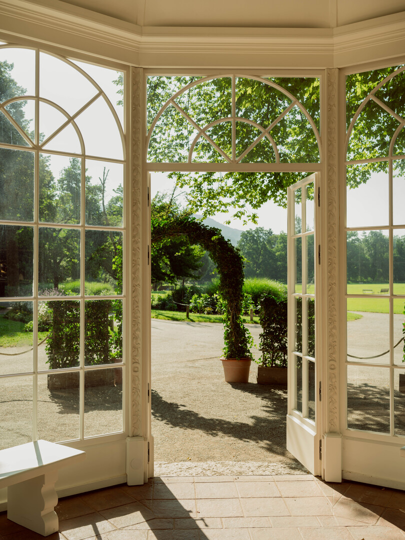 Der Pavillon ist aus mehreren Filmszenen bekannt, einschließlich des berühmten Duetts "Sixteen Going on Seventeen" und  "Something Good". | © Tourismus Salzburg GmbH, Foto: Patrick Langwallner