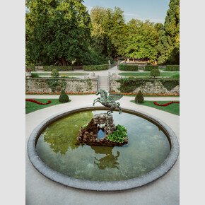 In the film, Maria and the children dance around the Pegasus Fountain to 'Do-Re-Mi' in one scene. | © Tourismus Salzburg GmbH, Foto: Patrick Langwallner