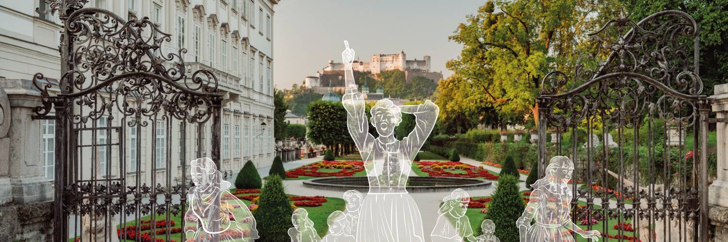 One of the Most Famous Scenes from "The Sound of Music" | © Tourismus Salzburg GmbH, Foto: Patrick Langwallner