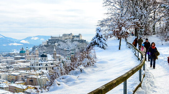 Salzburg in wintertime | © Tourismus Salzburg GmbH 