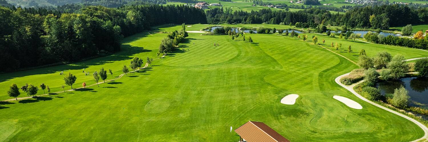 View of the Römergolf Eugendorf golf course | © TVB Eugendorf