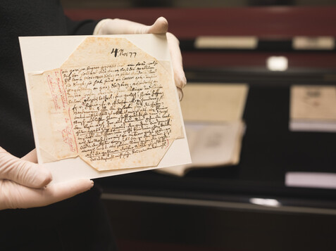 Letter by Wolfgang Amadeus Mozart | © Wolfgang Lienbacher