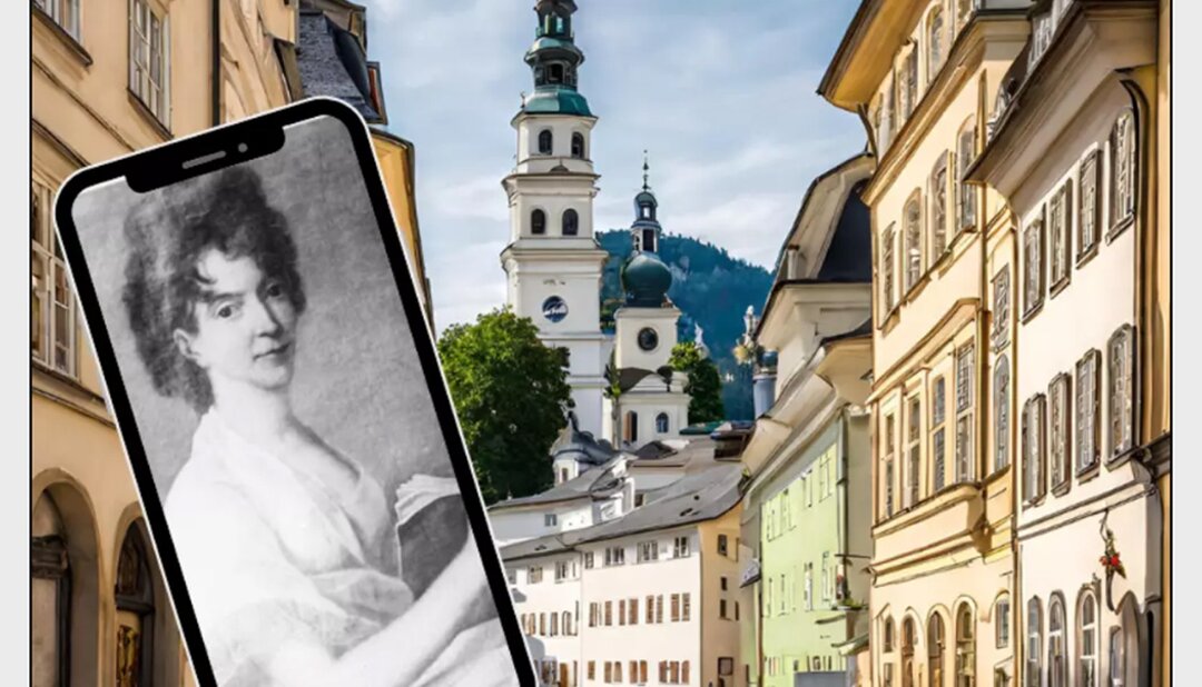 cult.spot App-Tour Constanze Nissen | © Mozarteum University Salzburg