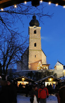 Advent market in St. Leonhard | © TVB Grödig