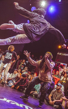 Tänzer beim Flavourama Streetdance Battle | © Christian Poschner
