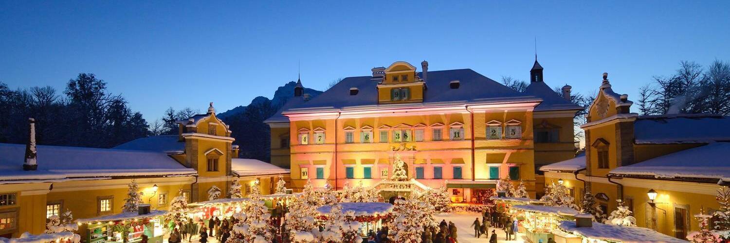 Hellbrunner Adventzauber vor Schloss Hellbrunn | © Hellbrunner Adventzauber,  R. Zauner