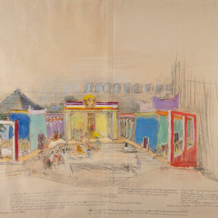 Oskar Kokoschka_Buehnenbild | © Fondation Oskar Kokoschka_Andrew Phelps (Foto)