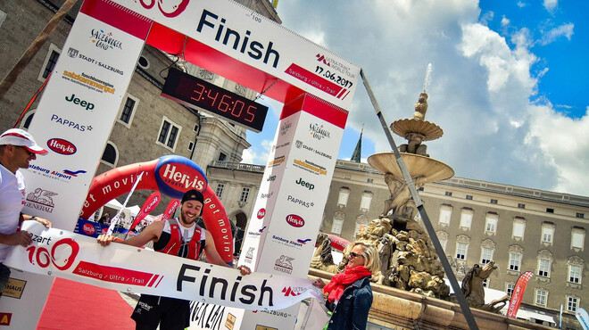 Zieleinlauf beim mozart 100 Lauf | © mozart100.com