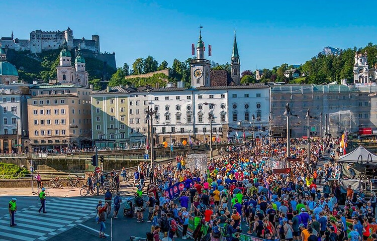 Start von oben | © Salzburg Marathon_Christian Köhler