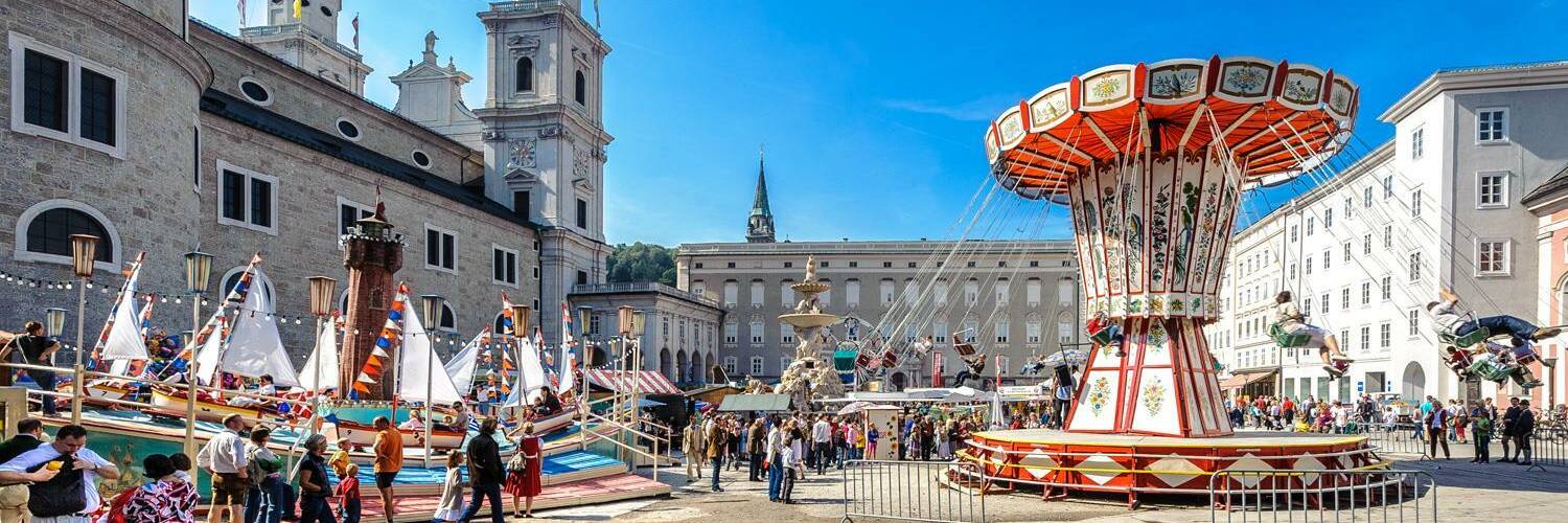 Rupertikirtag am Residenzplatz | © Tourismus Salzburg / G. Breitegger