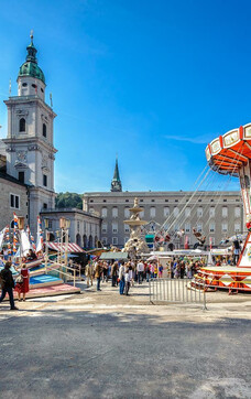 Rupertikirtag am Residenzplatz | © Tourismus Salzburg / G. Breitegger