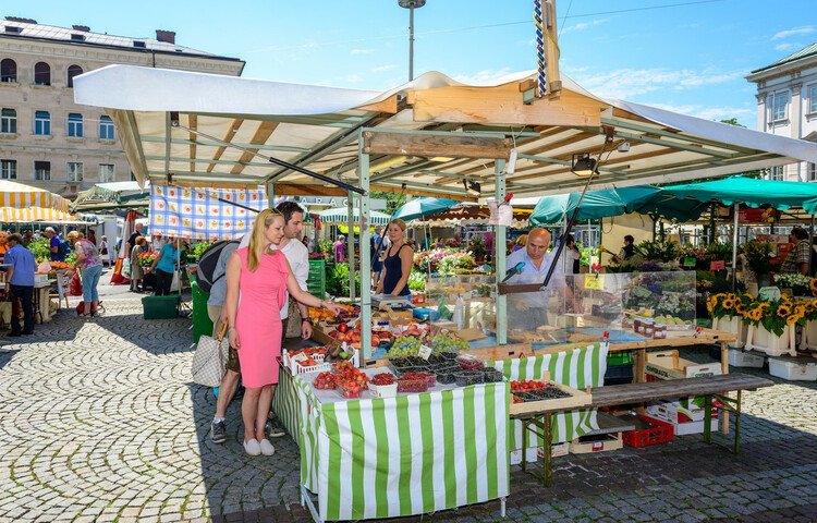 Schranne in Salzburg | © Tourismus Salzburg GmbH, Breitegger G.