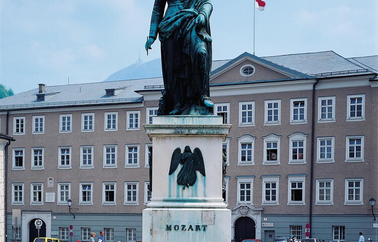 Mozart Denkmal | © Tourismus Salzburg