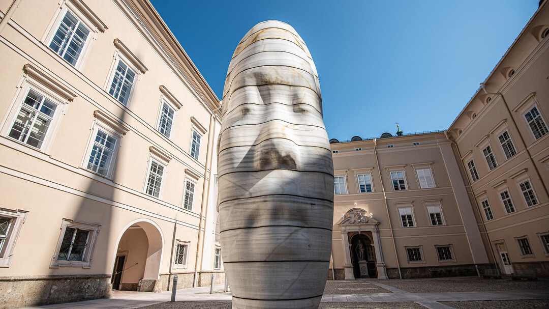 Awilda (10) von Jaume Plensa | © Tourismus Salzburg Foto: Bryan Reinhart