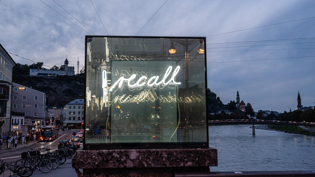 Salzburg: Beyond Recall (10) von Brigitte Kowanz | © Tourismus Salzburg Foto: Bryan Reinhart