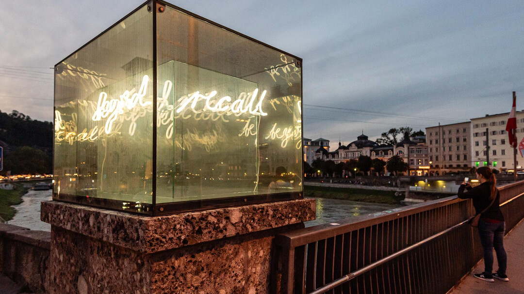 Salzburg: Beyond Recall (14) von Brigitte Kowanz | © Tourismus Salzburg Foto: Bryan Reinhart