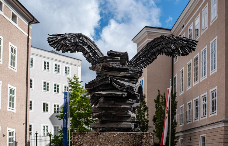 Die Sprache der Vögel (05) von Anselm Kiefer, Salz | © Tourismus Salzburg Foto: Bryan Reinhart