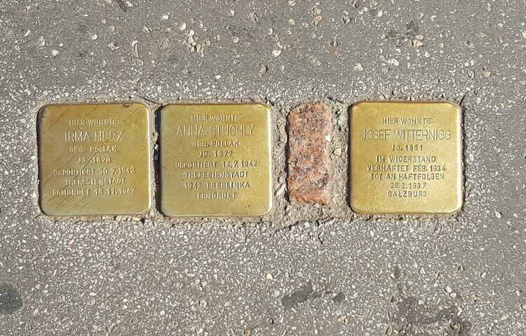 Stolpersteine in the city of Salzburg | © Tourismus Salzburg