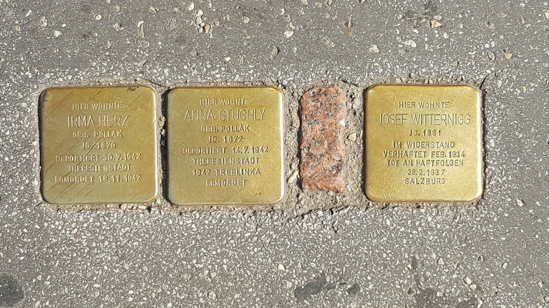 Stolpersteine in the city of Salzburg | © Tourismus Salzburg