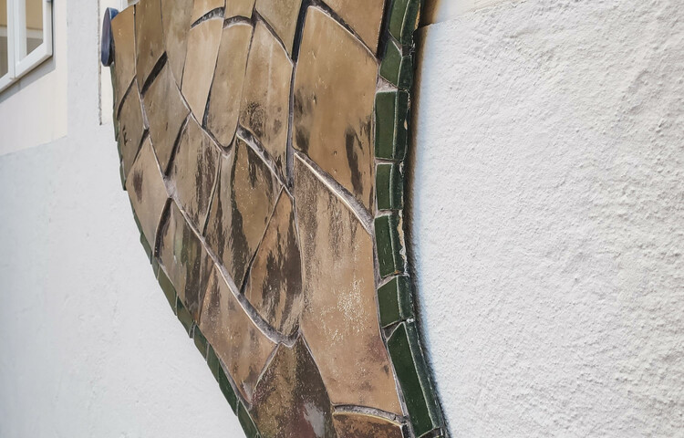 Zungenbärte an der Fassade vom Rupertinum | © Tourismus Salzburg GmbH / B. Brunauer