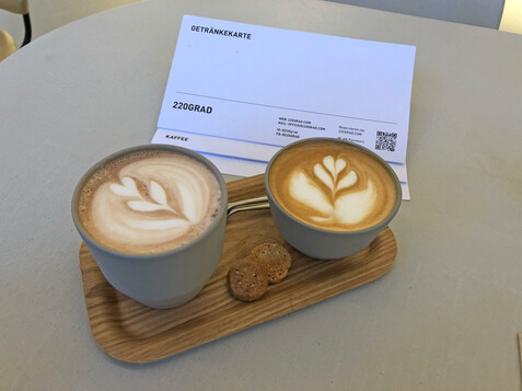 Kaffee im 220GRAD Rupertinum | © Tourismus Salzburg GmbH / K. Brugger