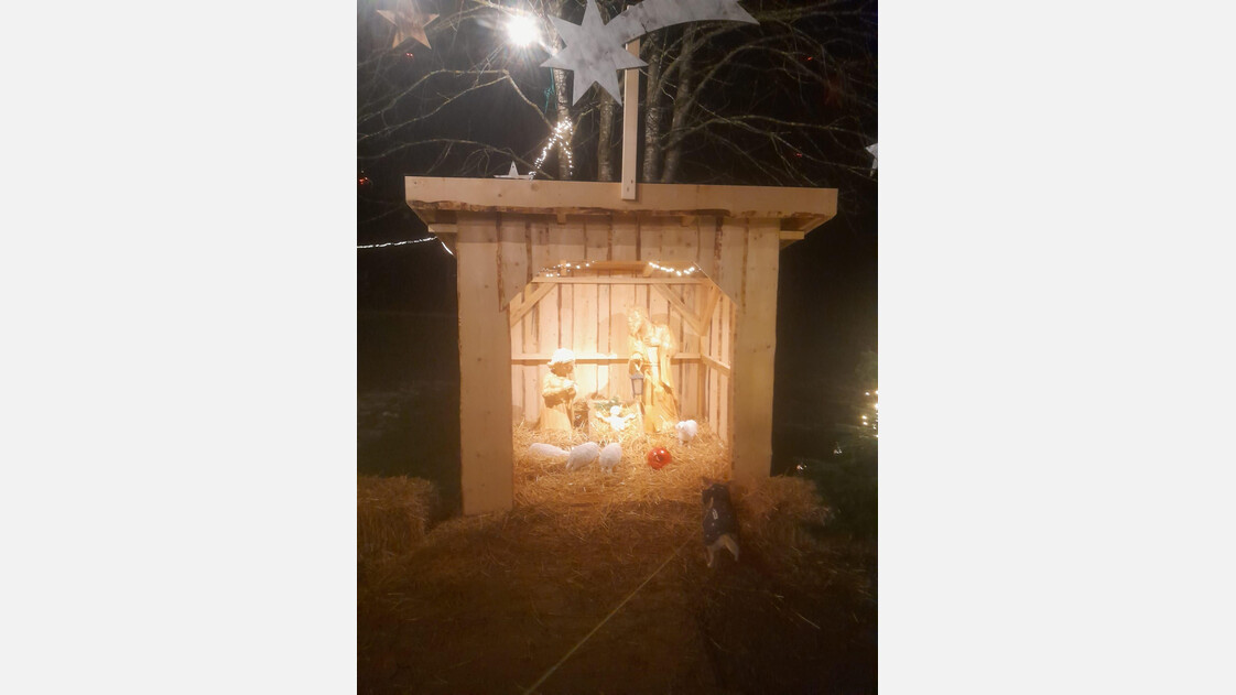 Krippe | © Adventmarkt am Salzachsee